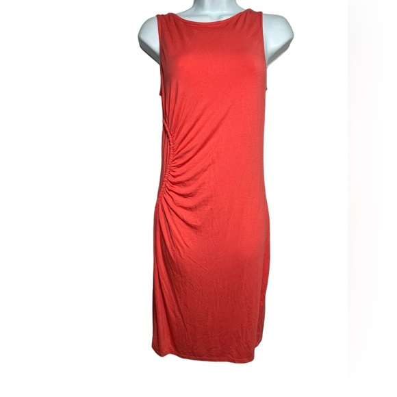 Tommy Bahama size XS‎ petite fun bright orange casual summer dress - Picture 1 of 3